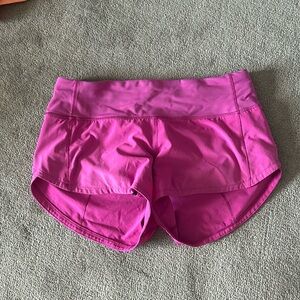 Magenta Purple Lululemon size 2 speed ups